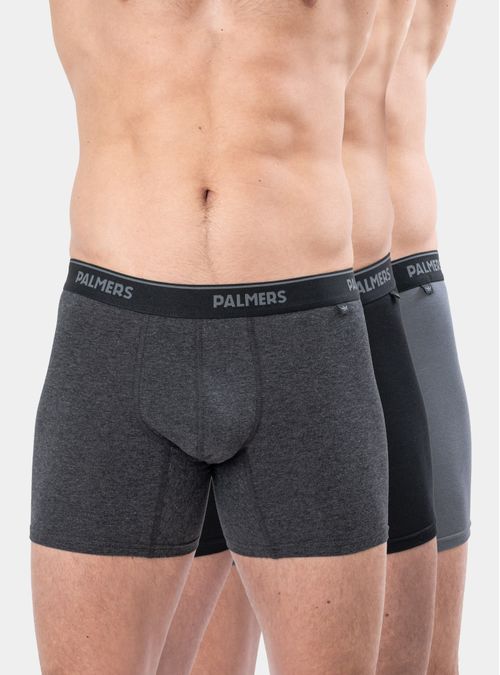 Pack 3 Boxer Medio Algodón