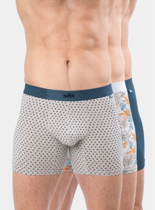 Pack 3 Boxer Medio Algodón