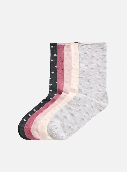 Pack 5 Calcetin Largo Modal