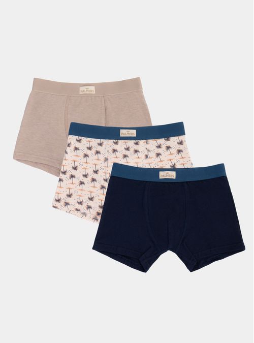 Pack 3 Bóxer Algodón