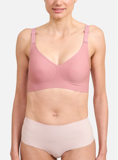 Sostén Microfibra Sin Arco y Con Padding Removible