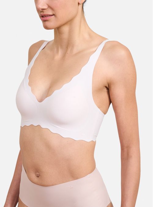 Sostén Microfibra Bonded Con Ondas