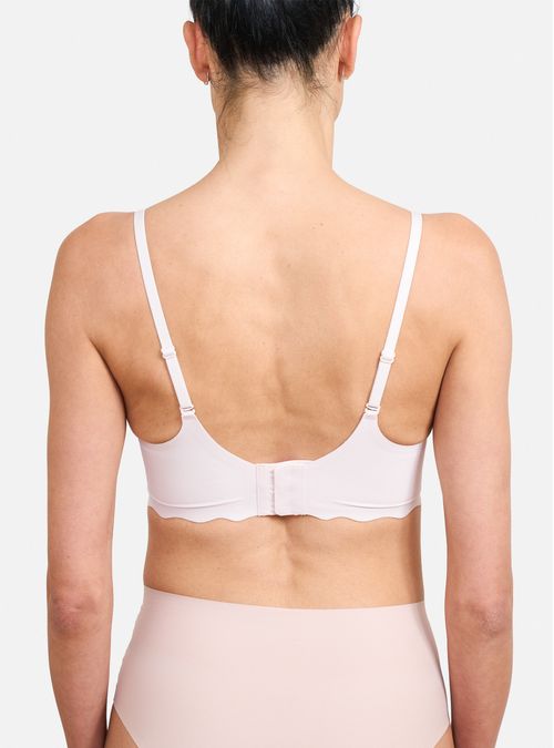 Sostén Microfibra Bonded Con Ondas