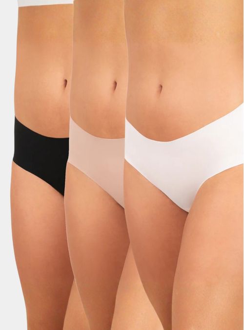Pack 3 Pantaleta Corte Laser Microfibra Palmers Mujer P31464020