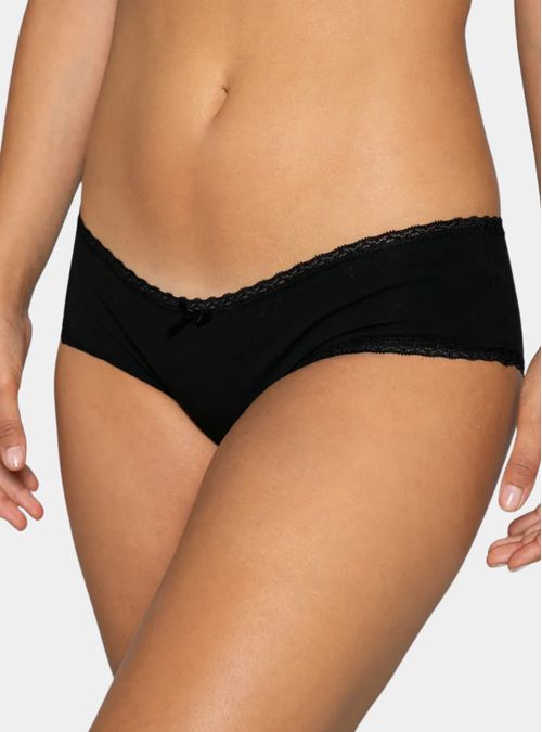 Pack 3 Pantaleta Algodón Con Encaje