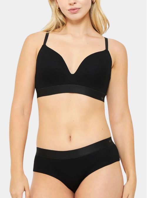 Sosten Modal Rib Cobertura Media