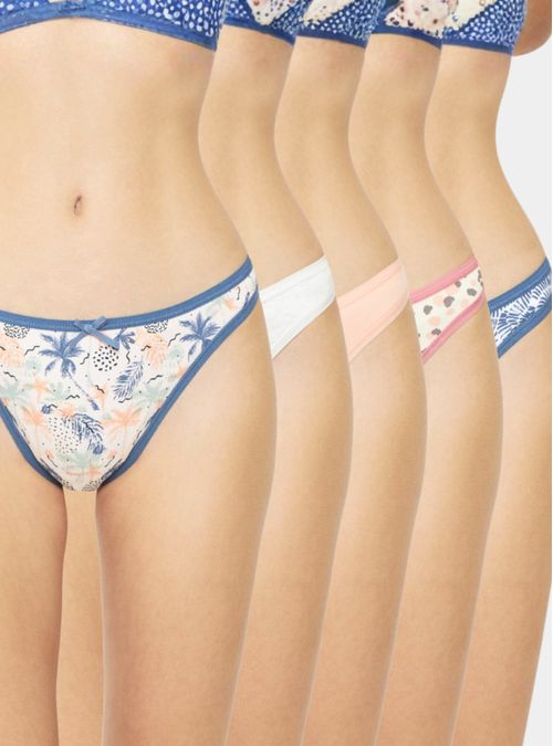 Pack 4 Bikini Algodón