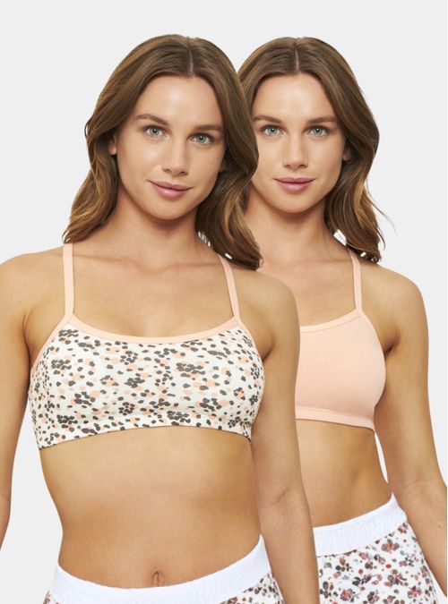 Pack 2 Peto Padding Removible Algodón