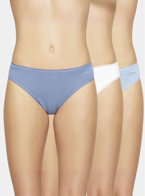 Pack 3 Bikini Surtido Elasticado Algodón Orgánico