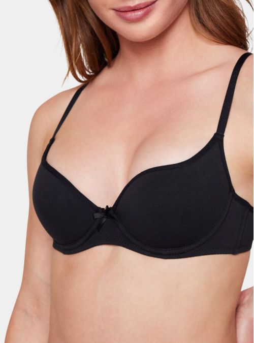 Pack 2 Sostén Con Soft Cobertura Media Algodón