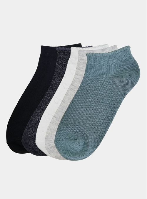 Pack 5 Calcetin Tobillero Algodon