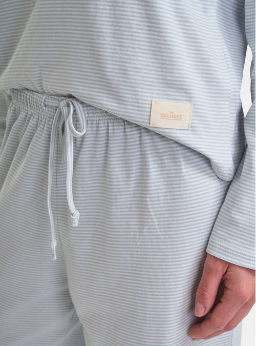 Pijama Largo Jersey Algodón Estampado