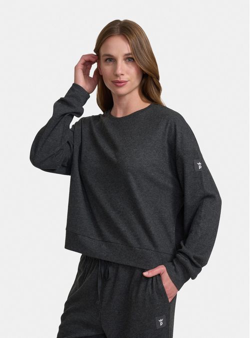 Pijama Largo Rib Rayon